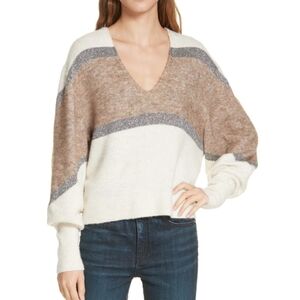 Veronica Beard Miley Colorblock Sweater